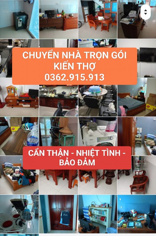 Chuyển nhà trọn gói Kiến Thợ
